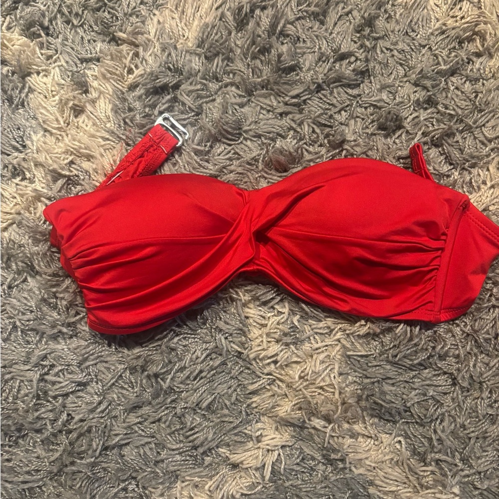 Mossimo Supply Co. Red Bikini Top